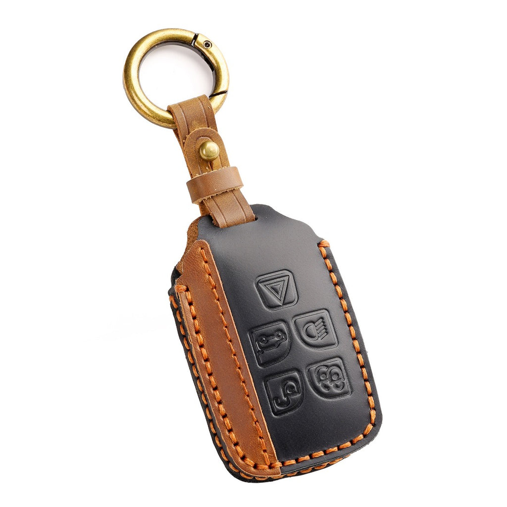 Land Rover Jaguar Leather Car Key Cover