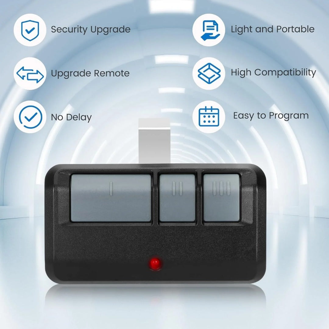 Carsine LiftMaster Chamberlain Craftsman Garage Door Opener Remote Replacement, 893LM 893Max 891LM 371LM 373LM 971LM 973LM, Extra Long-Range 3 PCS