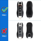 Porsche Schlüsselgehäuse-Ersatz, 3-teilig, lackierte Schlüsselabdeckung 