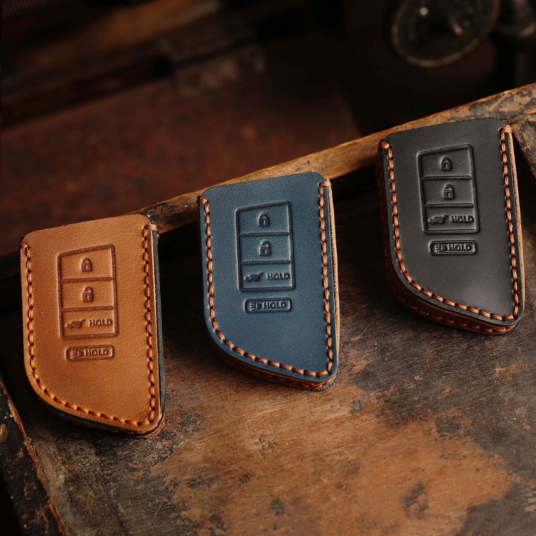 Autoschlüsselhülle aus Leder für Acura RLX, MDX, CDX, TLX-L und NSX