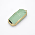 Carsine Kia Car Key Case Golden Edge Green / Key case