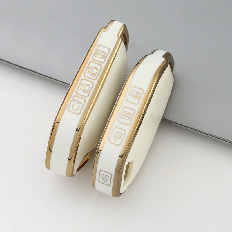 Étui pour clé de voiture Kia Golden Edge