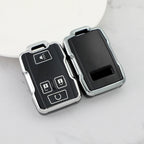 Carsine GMC Car Key Cover Silver Edge Black / Key case