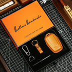 Étui de clé en cuir Cadillac - Protection haut de gamme pour tous les modèles