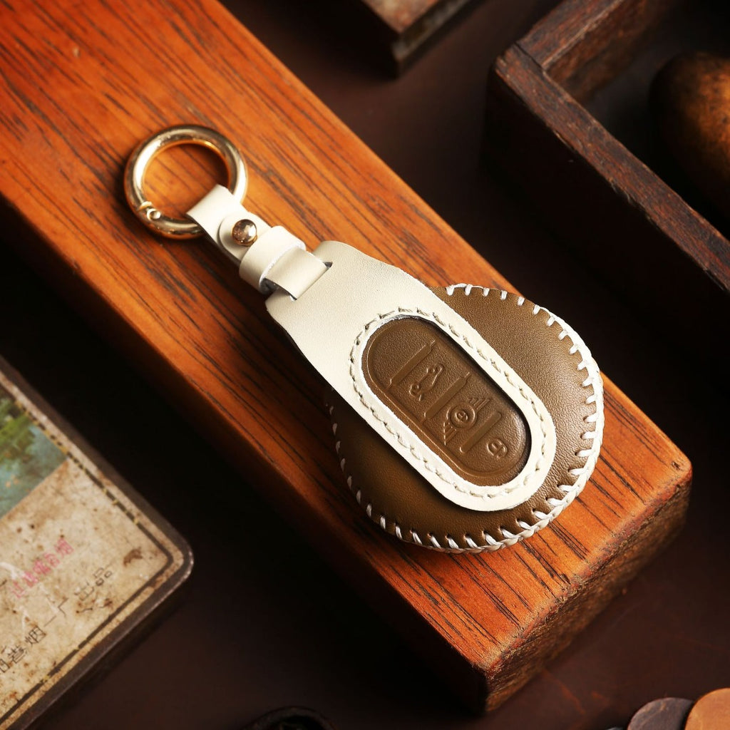 Étui de clé de voiture en cuir pour BMW Mini Cooper Countryman