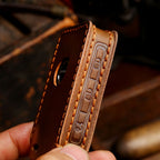 Volvo XC60 XC90 S60 Leder-Autoschlüsselhülle