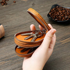 Leather Double Layer Car Key Bag Suitable for All Models