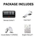 Carsine LiftMaster Chamberlain Craftsman Garage Door Opener Remote Replacement, 893LM 893Max 891LM 371LM 373LM 971LM 973LM, Extra Long-Range 3 PCS